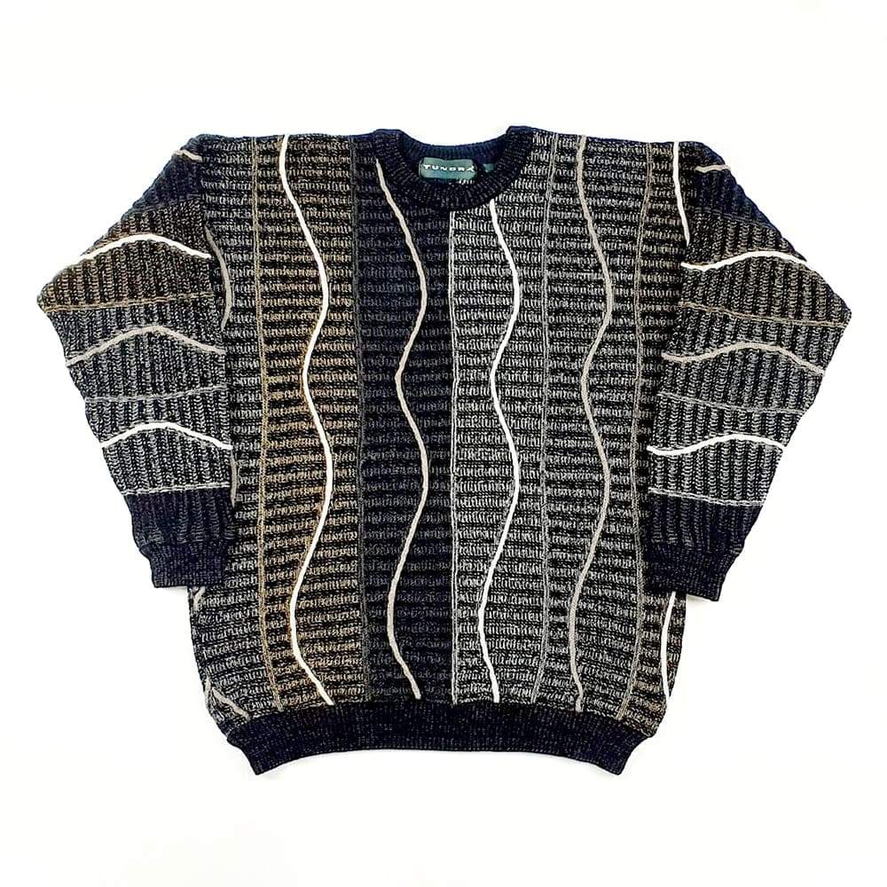 Tundra® Sweater Rundhals Vintage Pullover 07 Größe M Tundra Sweater